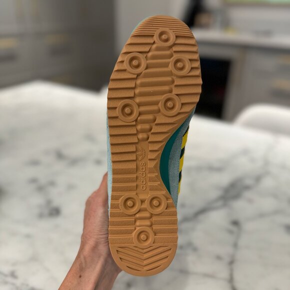 SL 72 OG Shoes | Women's size US 7.5 or 6 UK | Collegiate green / yellow strip - Picture 4 of 5